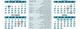 Gaston County Schools Holiday Calendar