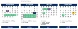Leander Independent School District Calendar