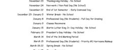 Monroe County Schools Holidays 2024